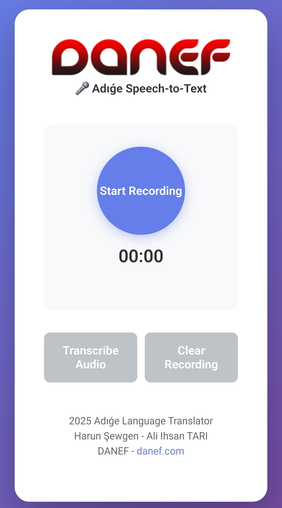 Adiga Speech-to-Text